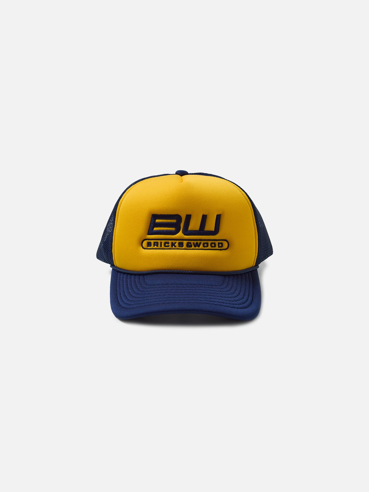Bricks & Wood Sports Trucker - Navy/Gold