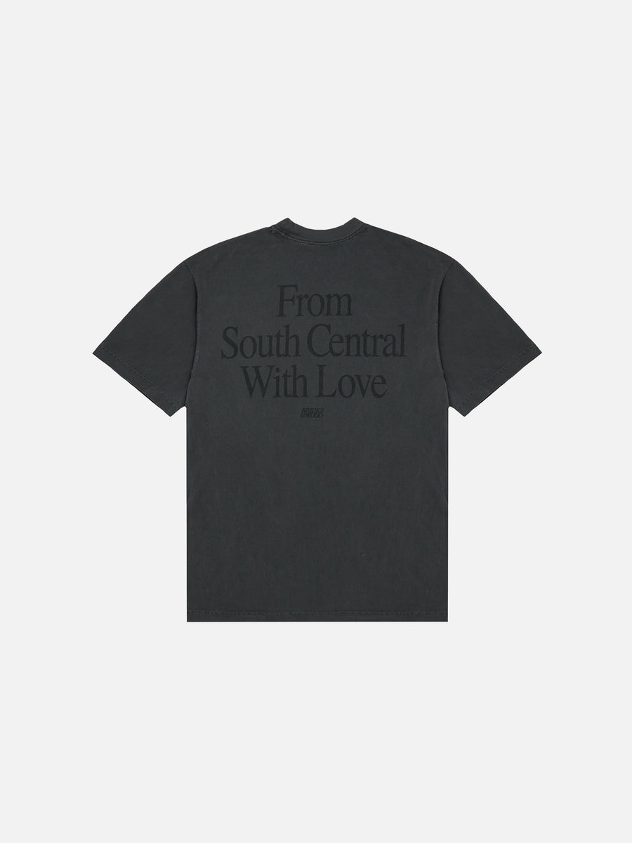 From South Central W/ Love Tee - Aged Black