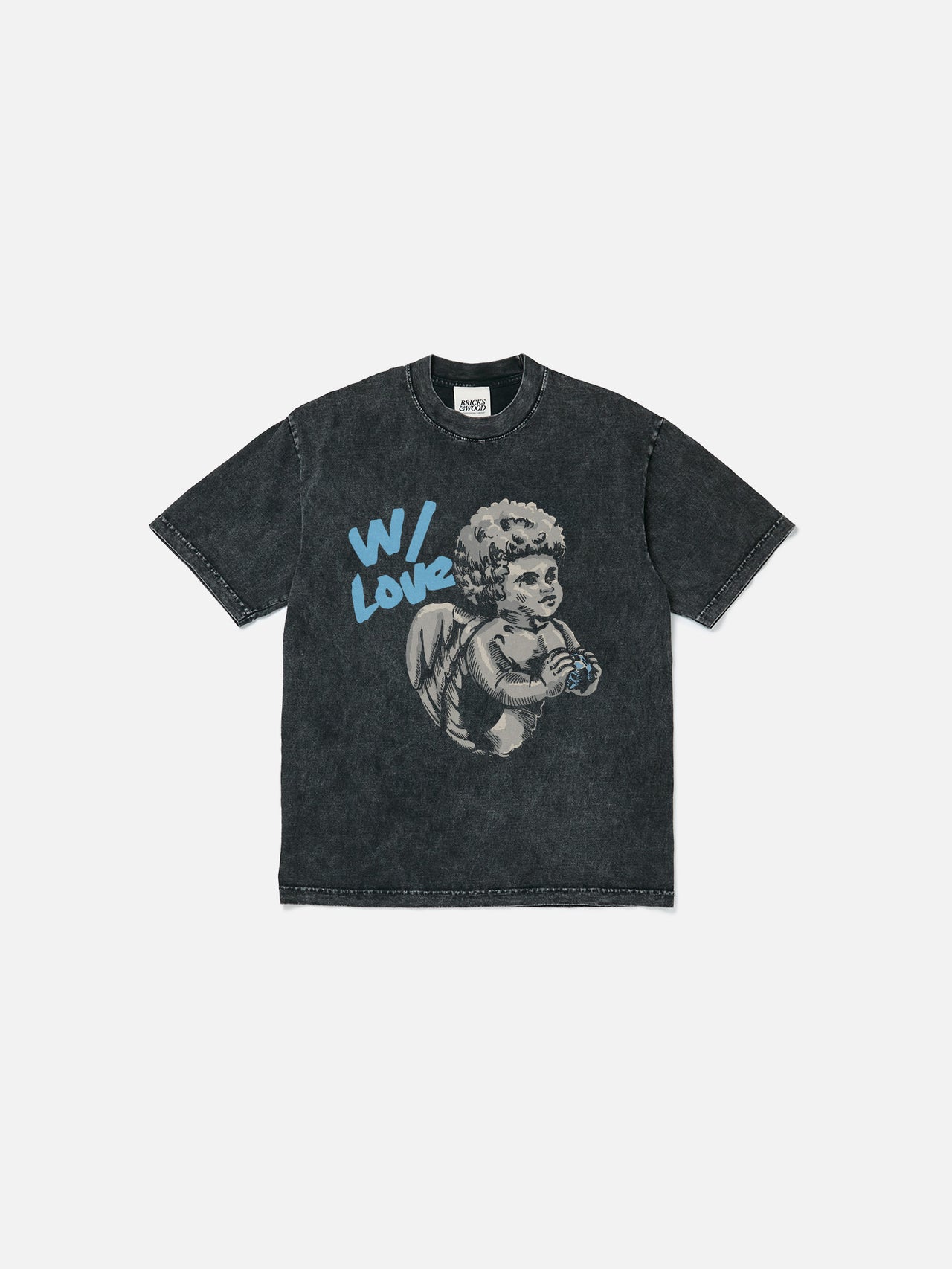 Cherub Tee - Mineral Wash Black