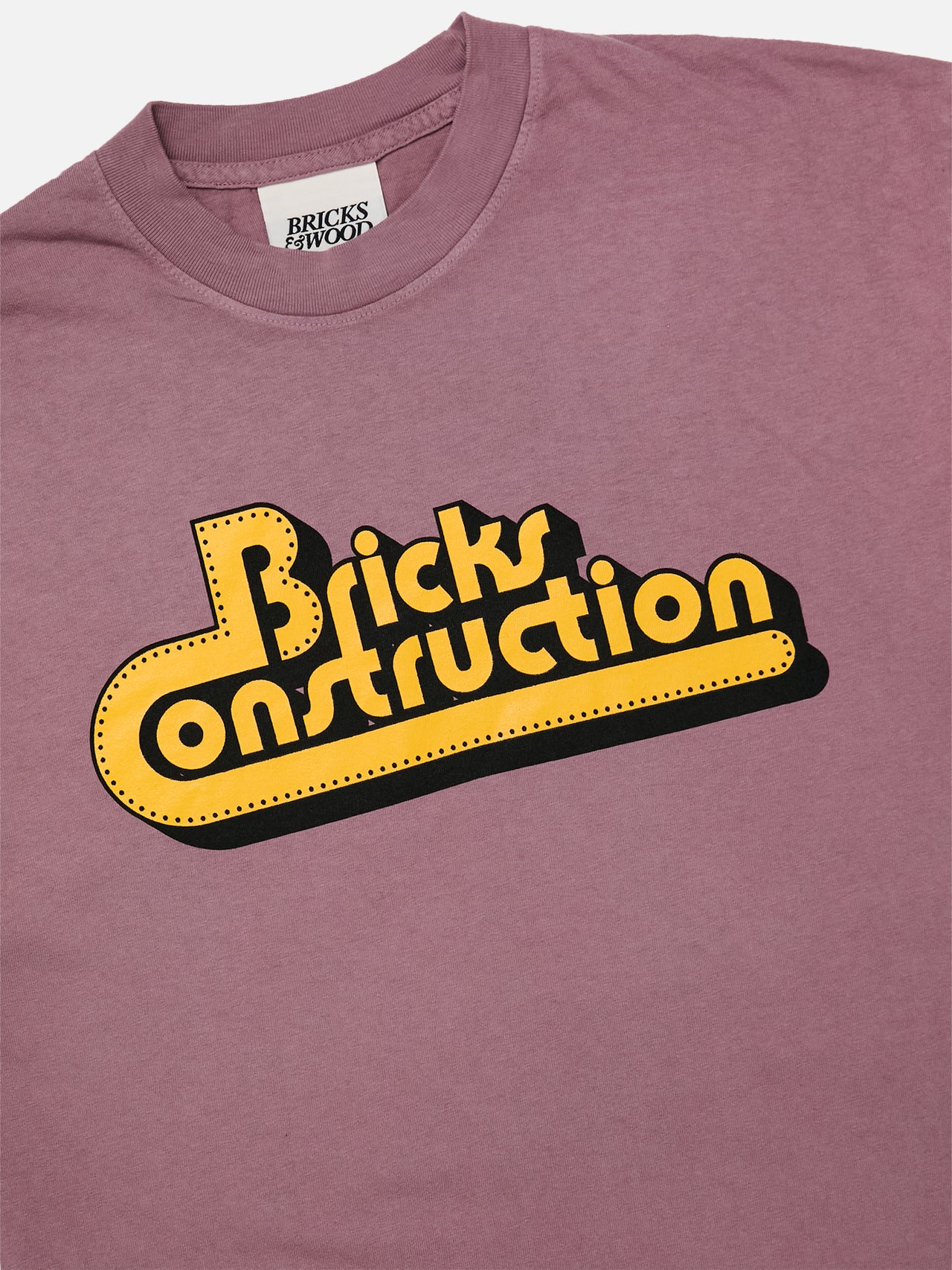 Construction Tee - Mauve