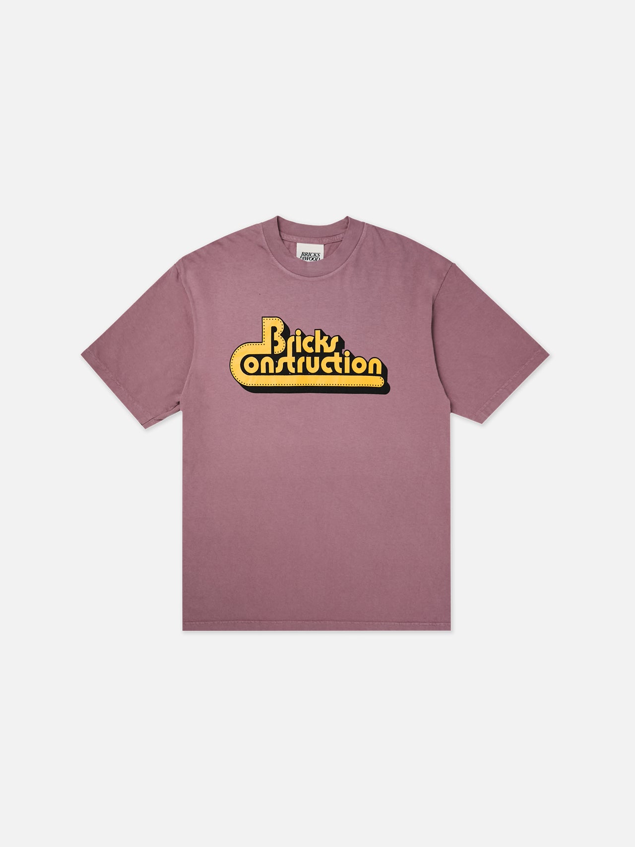 Construction Tee - Mauve