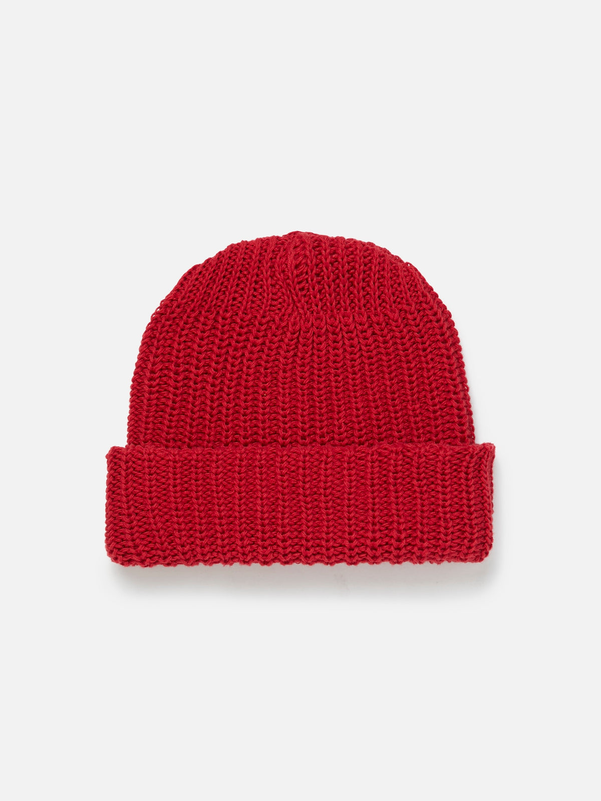 Heavy Knit Beanie - Red