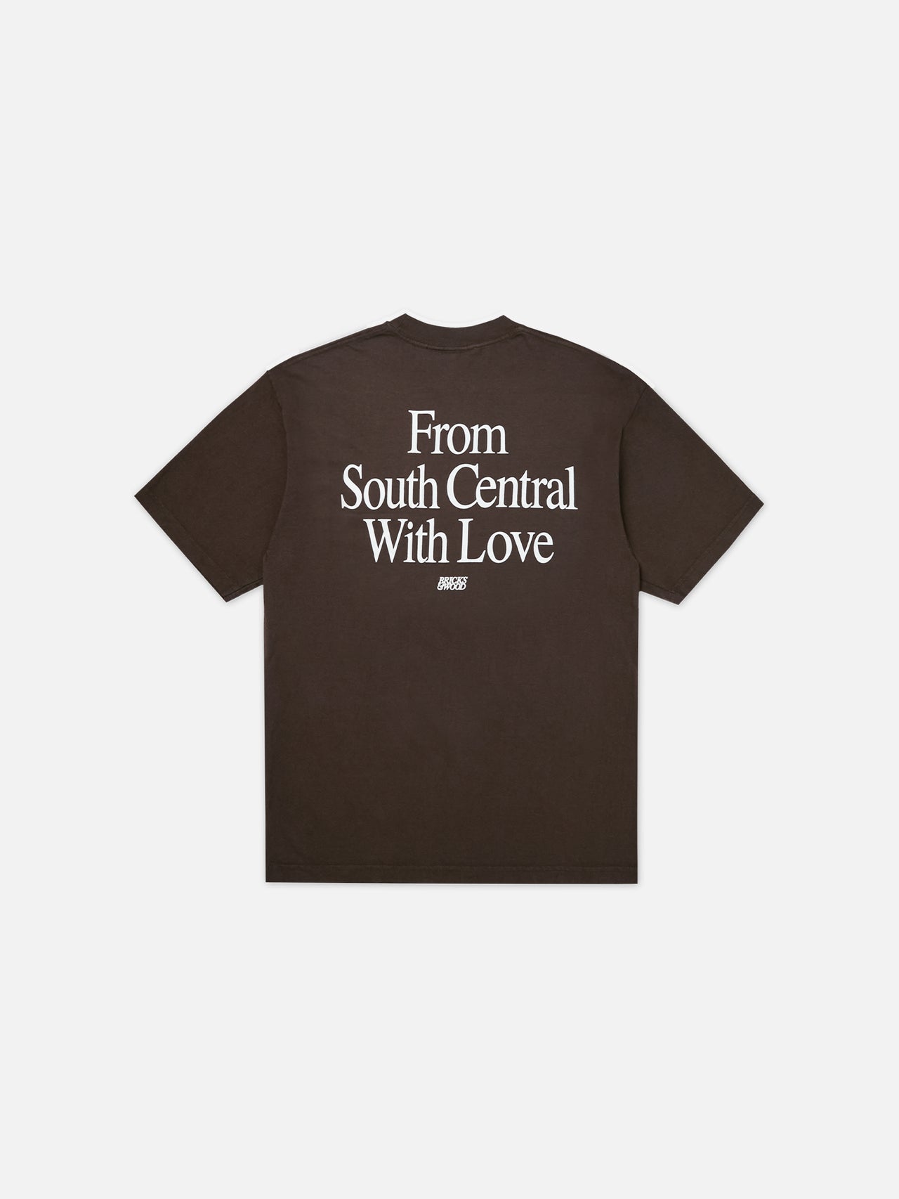 From South Central With Love Tee - Chocolate