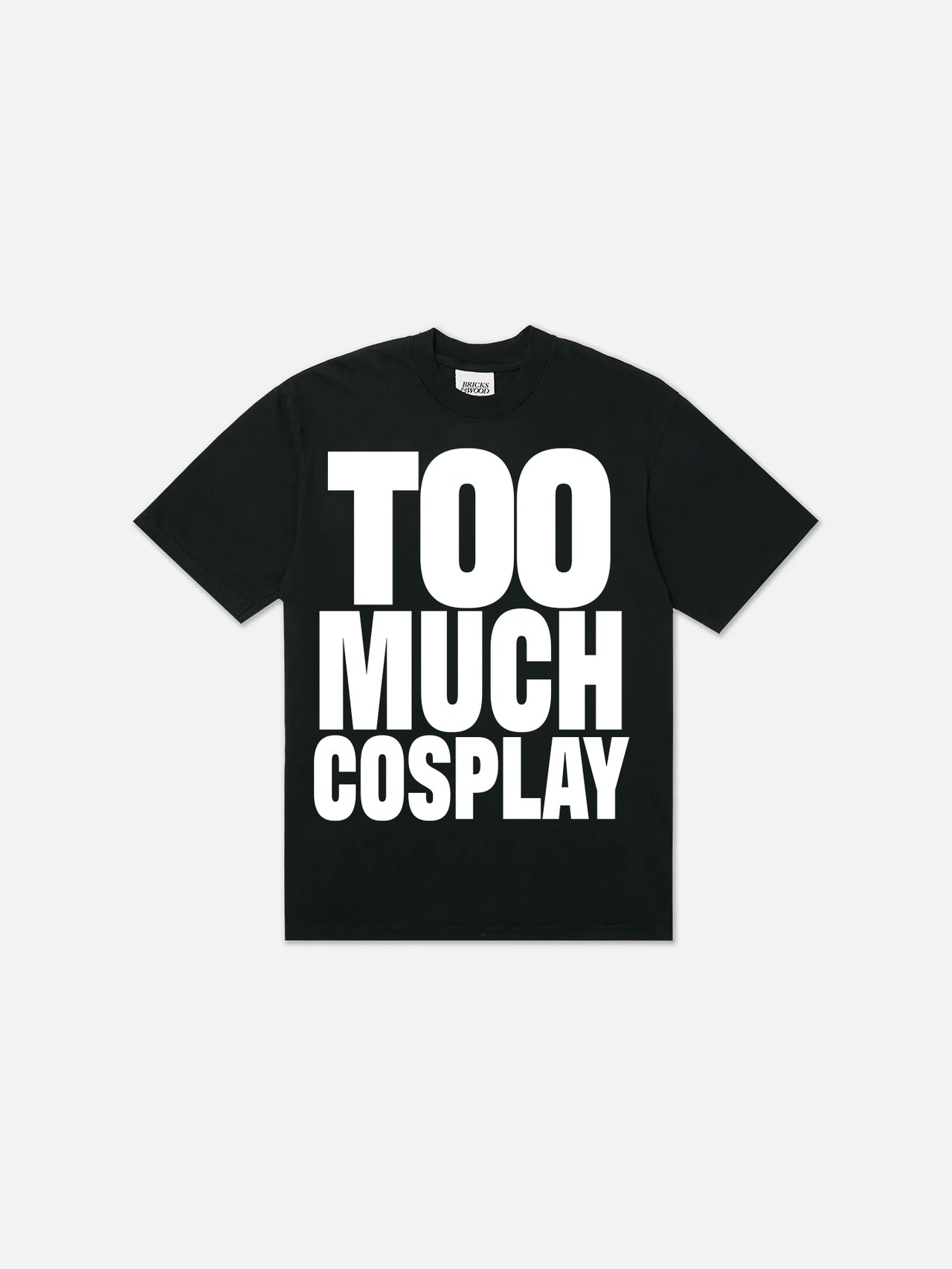 Too Much Cosplay Tee - Black
