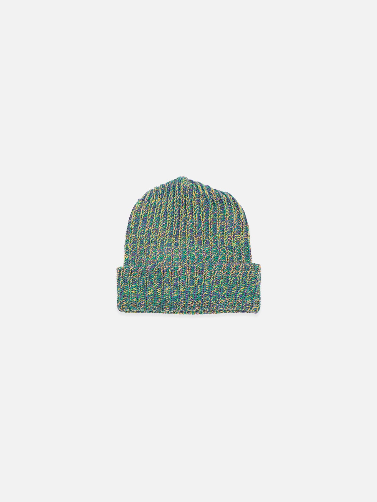 Heavy Knit Beanie - Mardi Gras