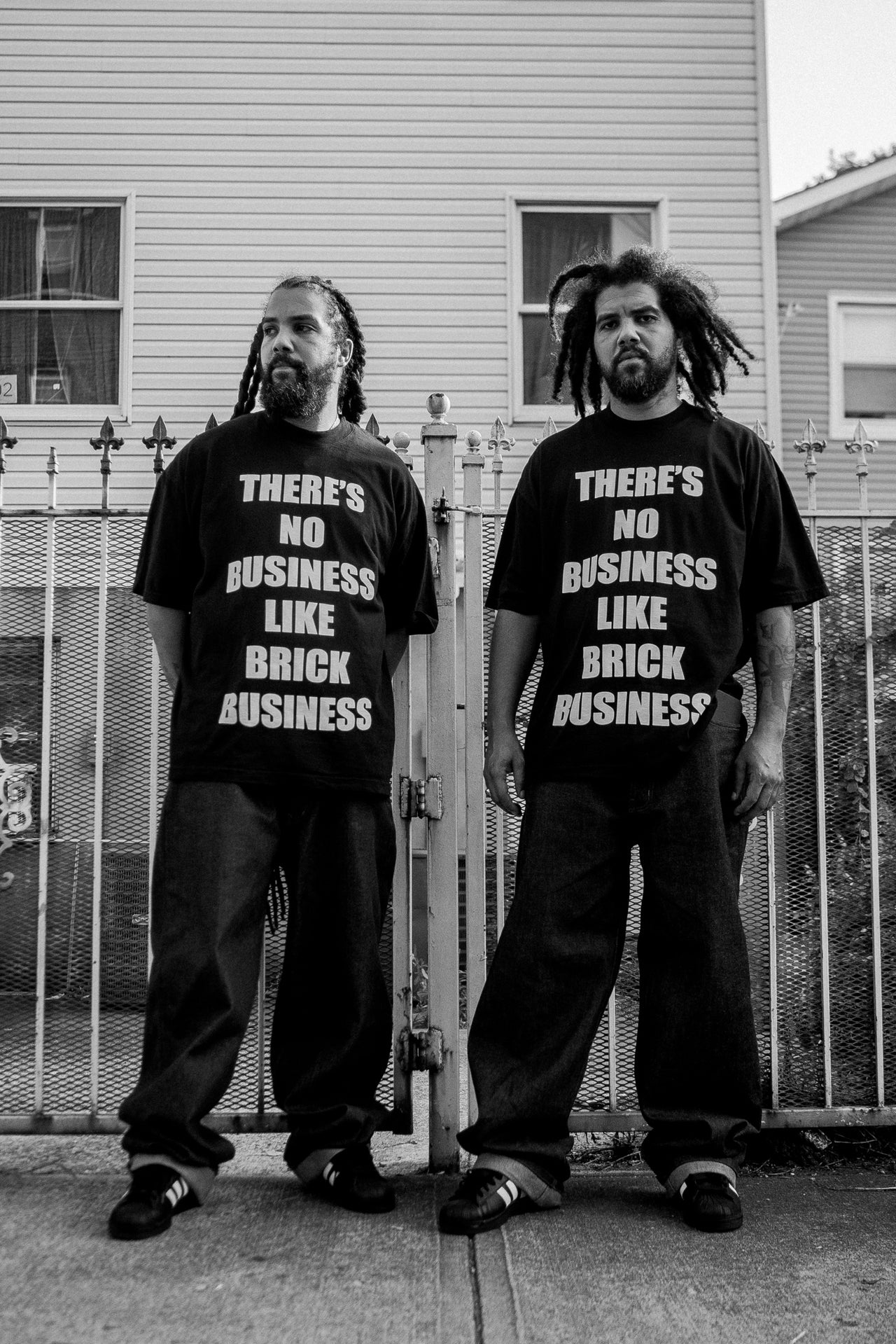 Brick Business Tee - Black