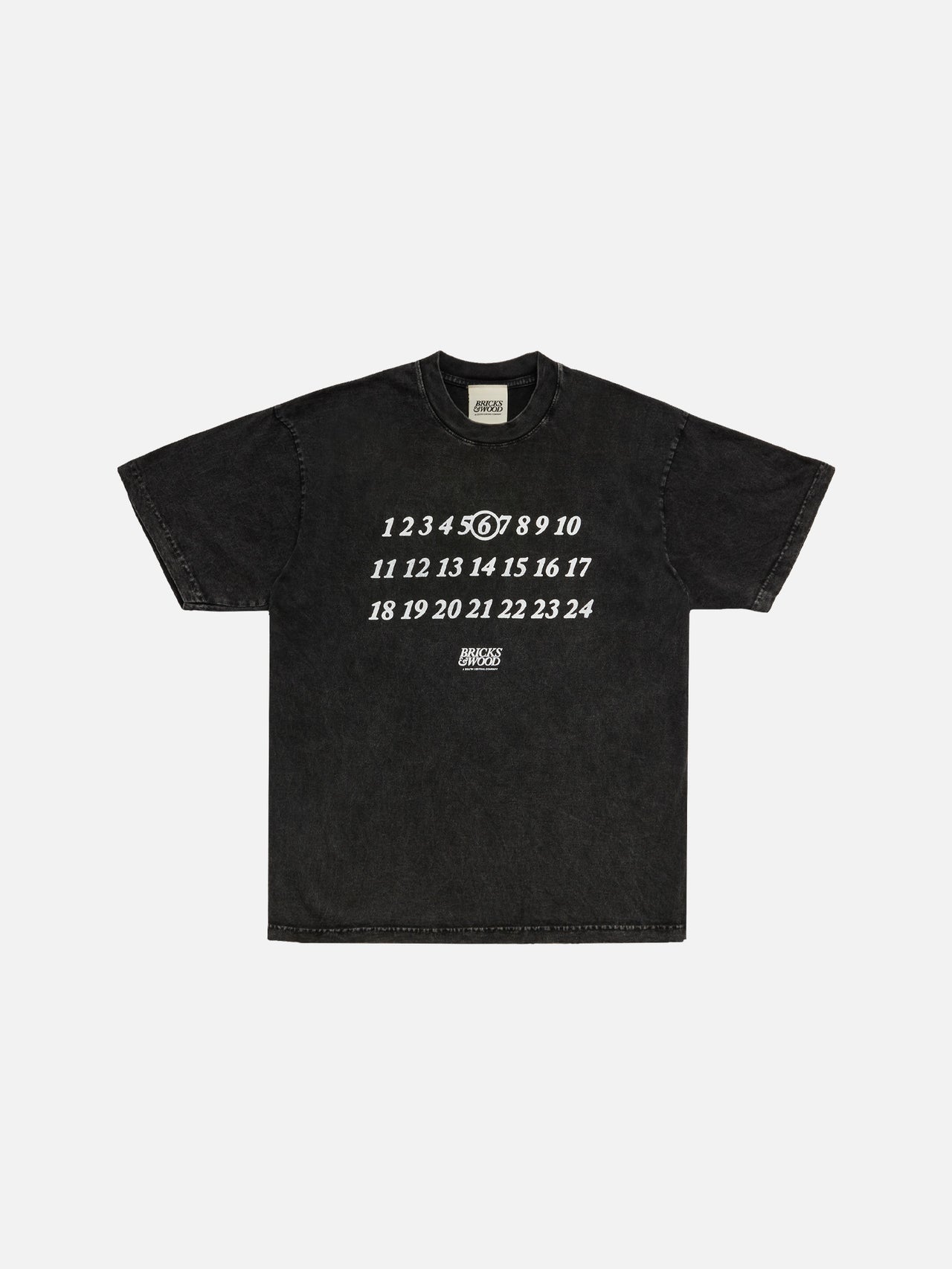 6 Year Anniversary Tee (BW6) - Aged Black