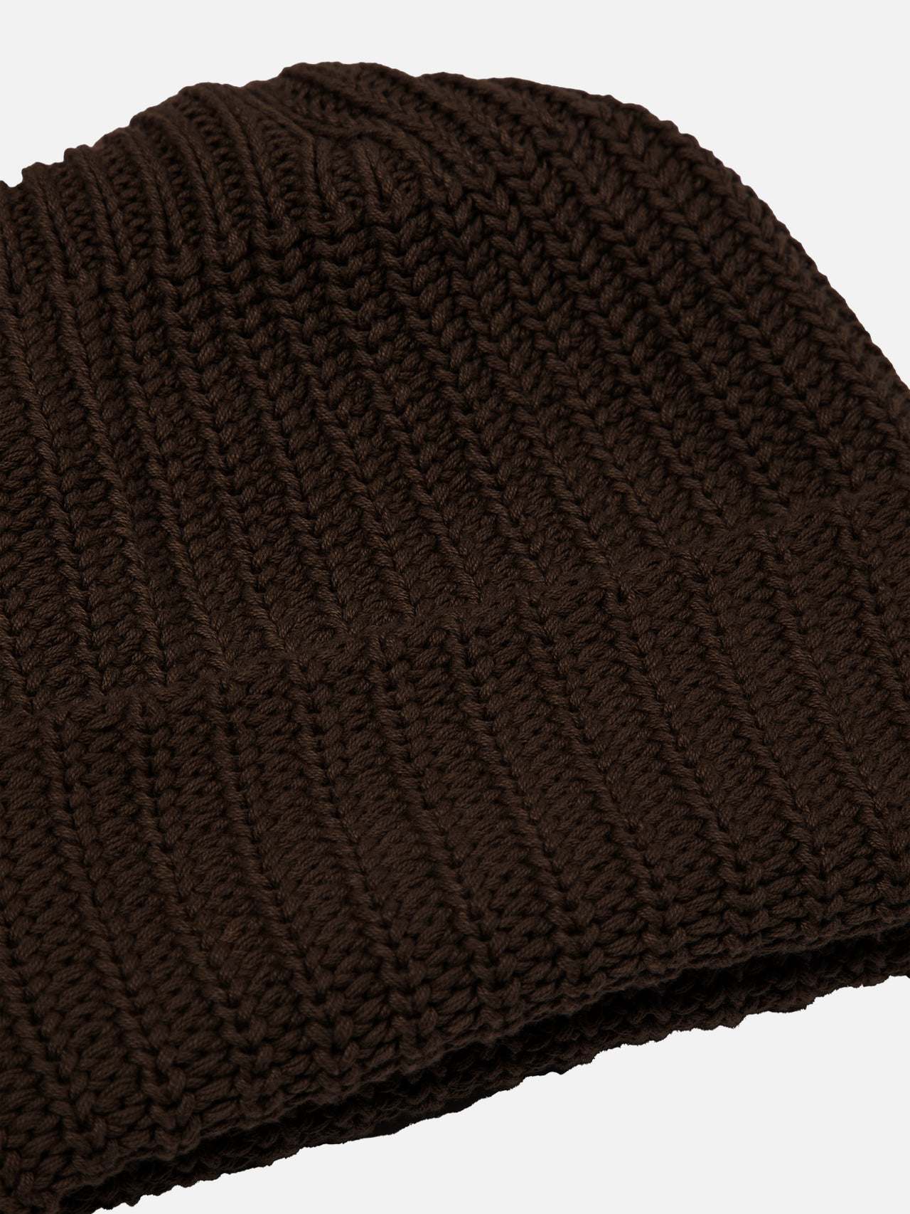 Heavy Knit Beanie - Mud