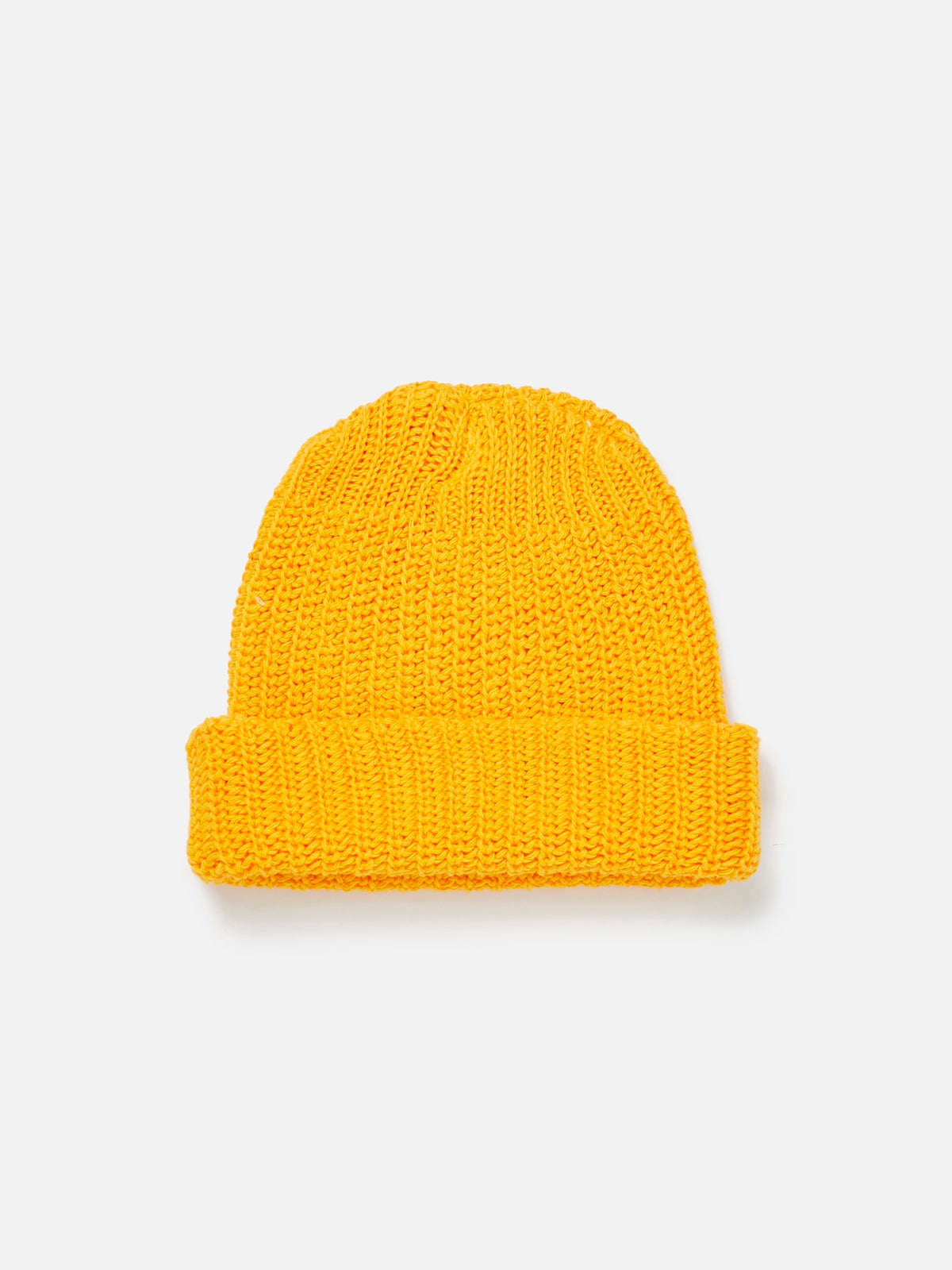 Heavy Knit Beanie - Gold