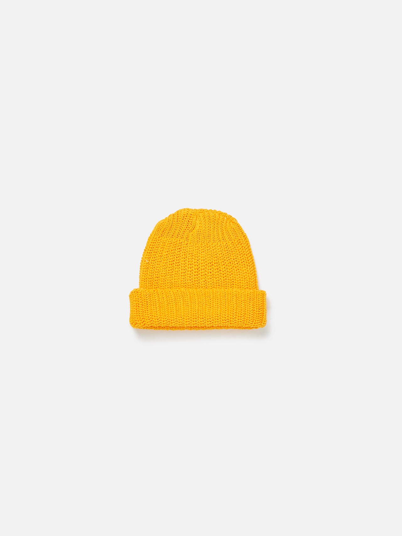 Baby Heavy Knit Beanie - Gold