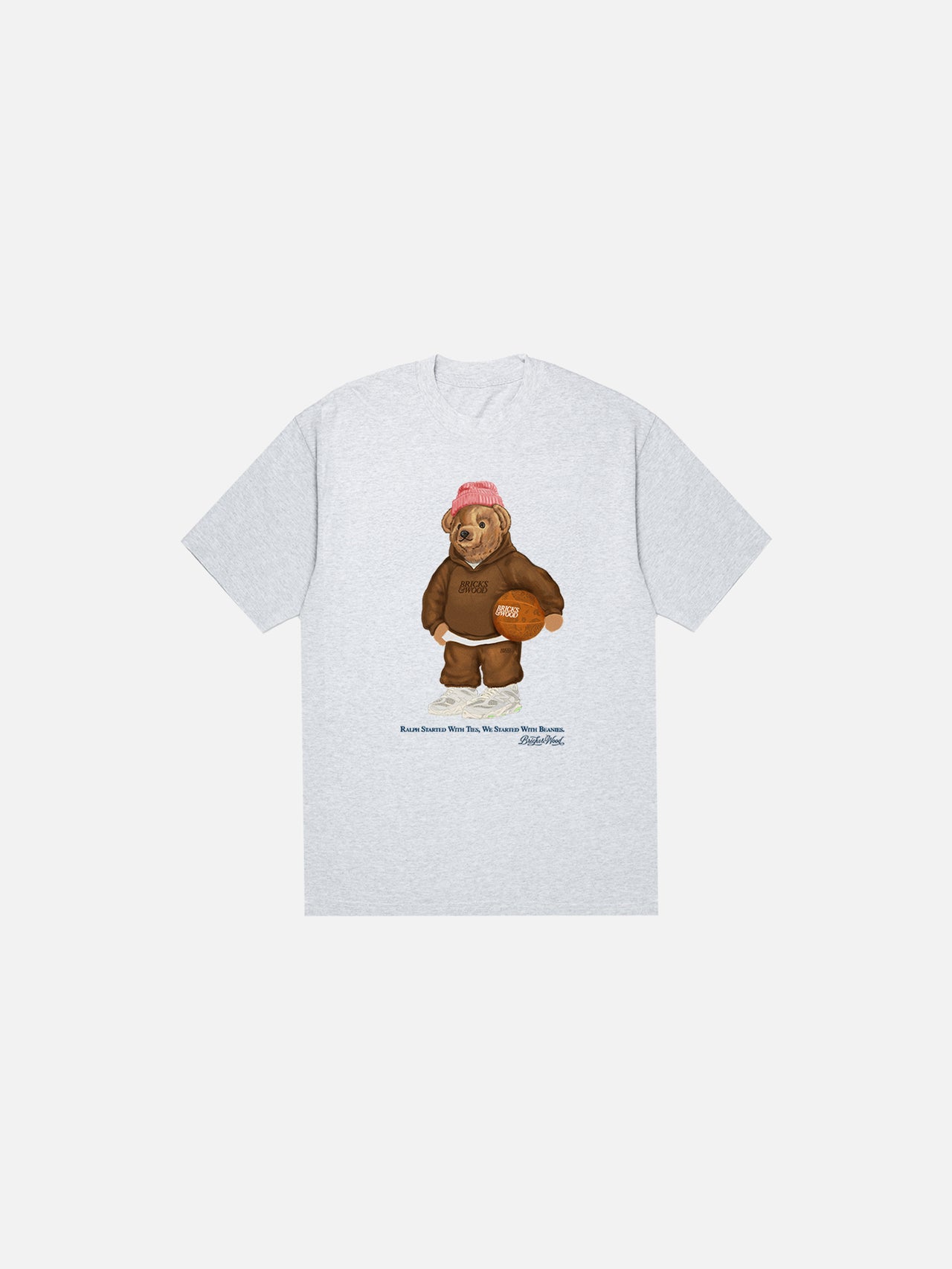 Bolo Bear Tee - Ash