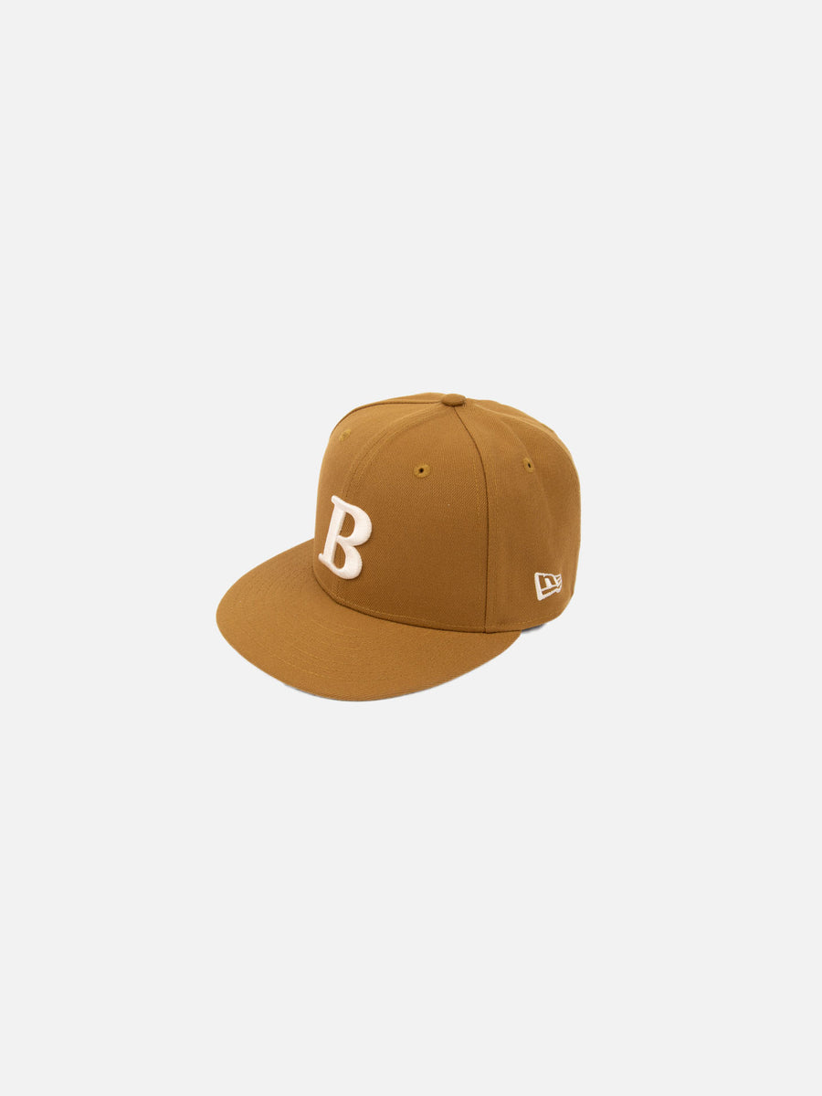 New Era B Logo Cap - Antique Gold