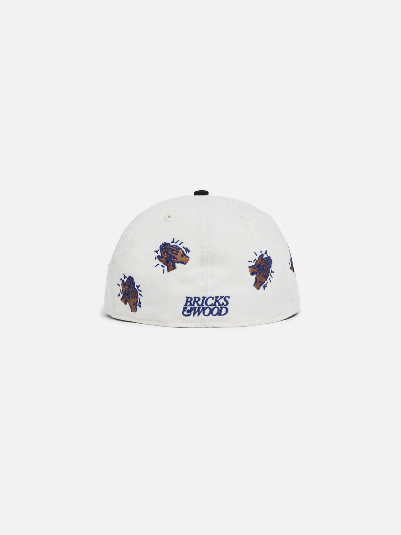 Bricks & Wood X Dodgers "Chant" New Era Cap - White/Black