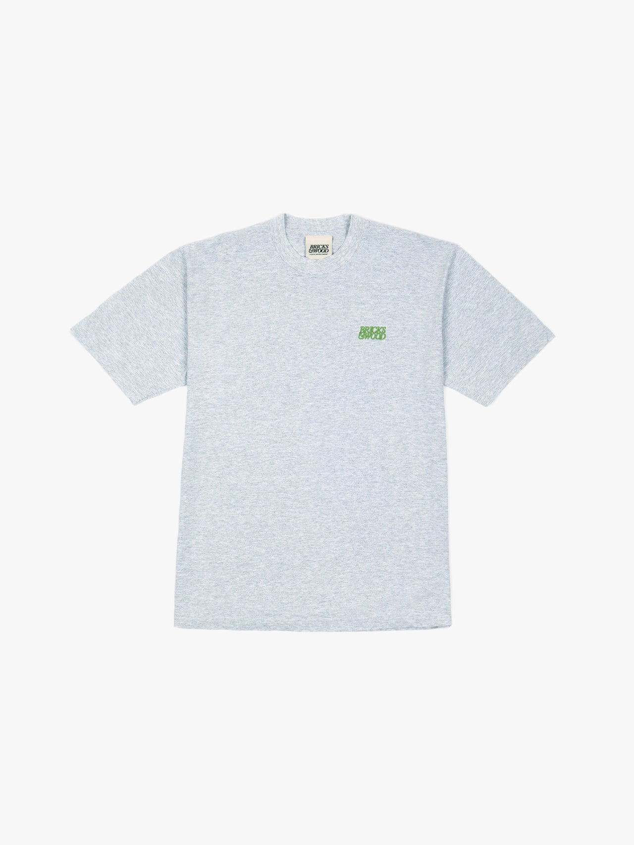 Core Logo Embro Tee - Ash/Celery