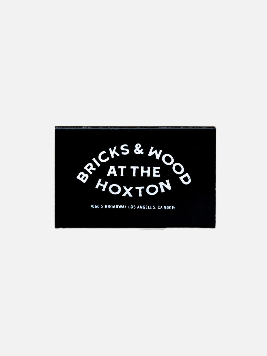The Hoxton Hotel x Bricks & Wood Matchbox - Black