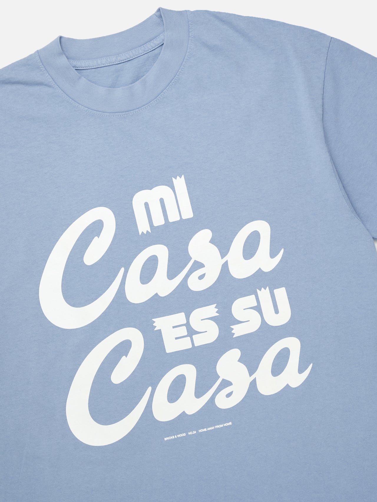 Mi Casa Tee - Sky Blue