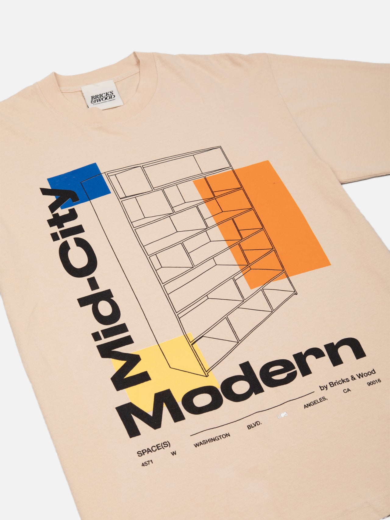 Mid-City Modern Tee - Sand