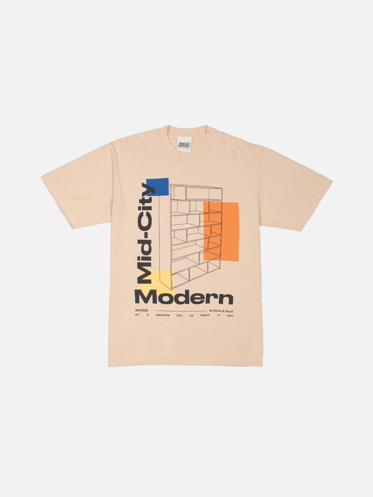 Mid-City Modern Tee - Sand