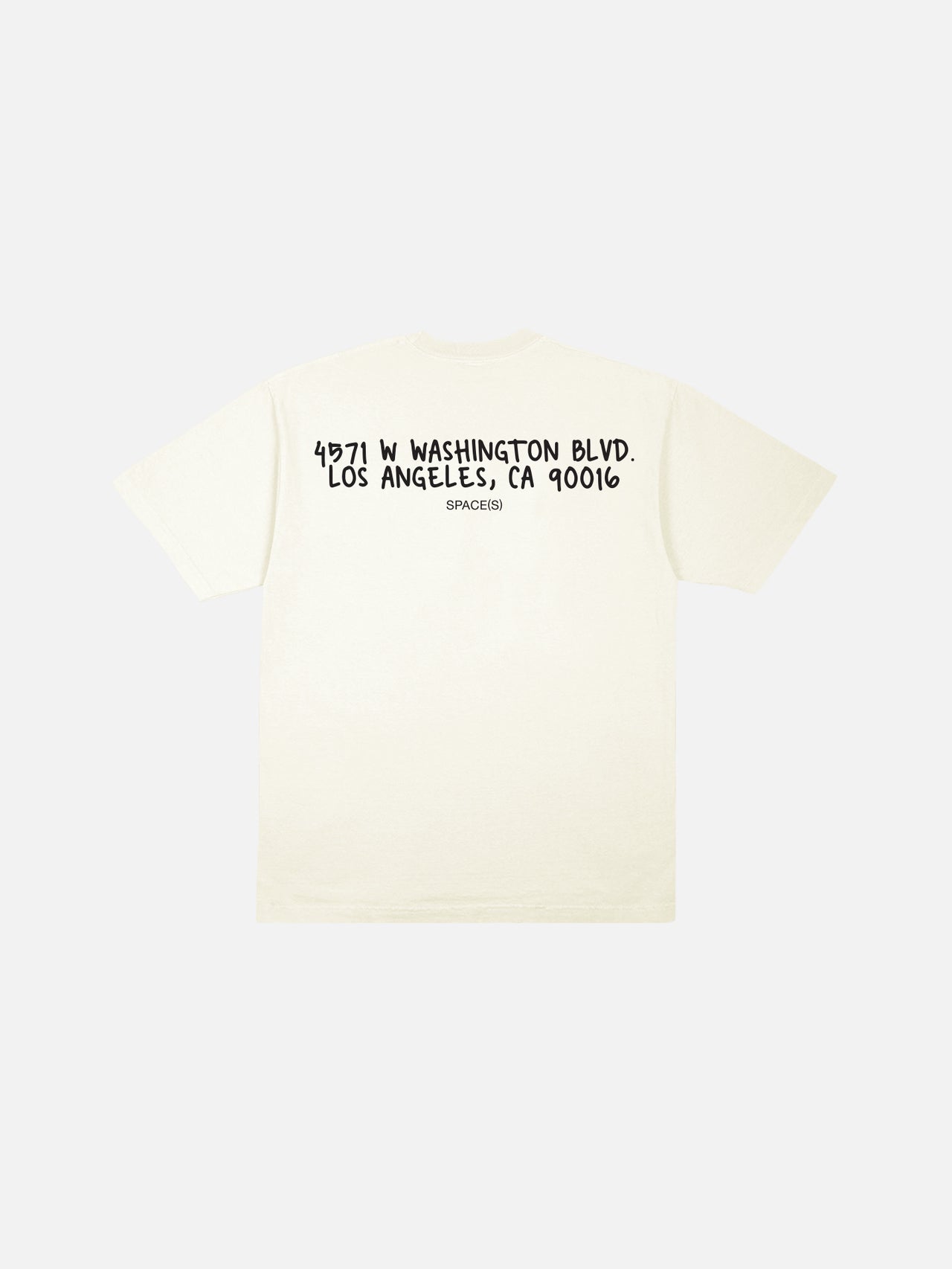 SPACE(S) One Year Anniversary Tee - Cream