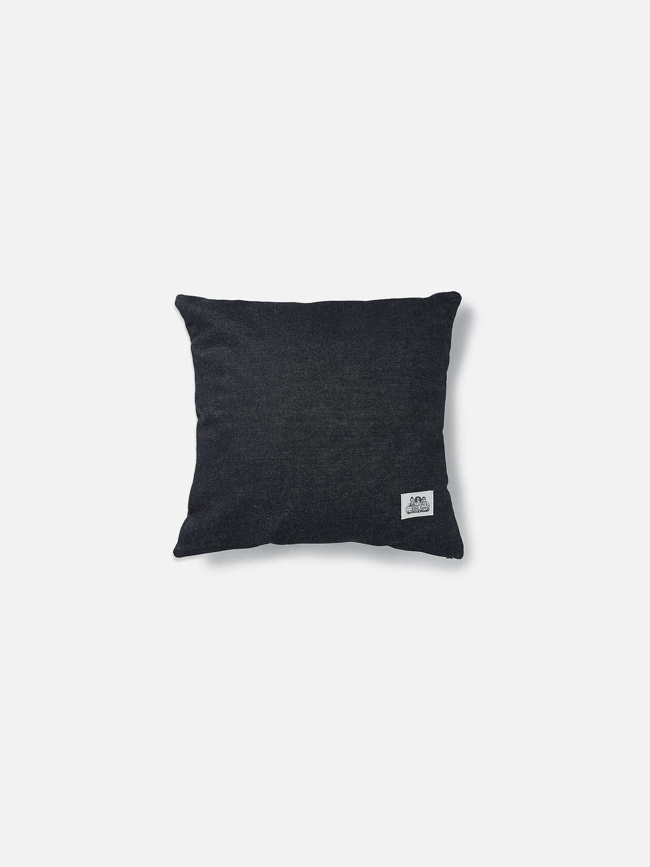 Extra Denim Throw Pillow