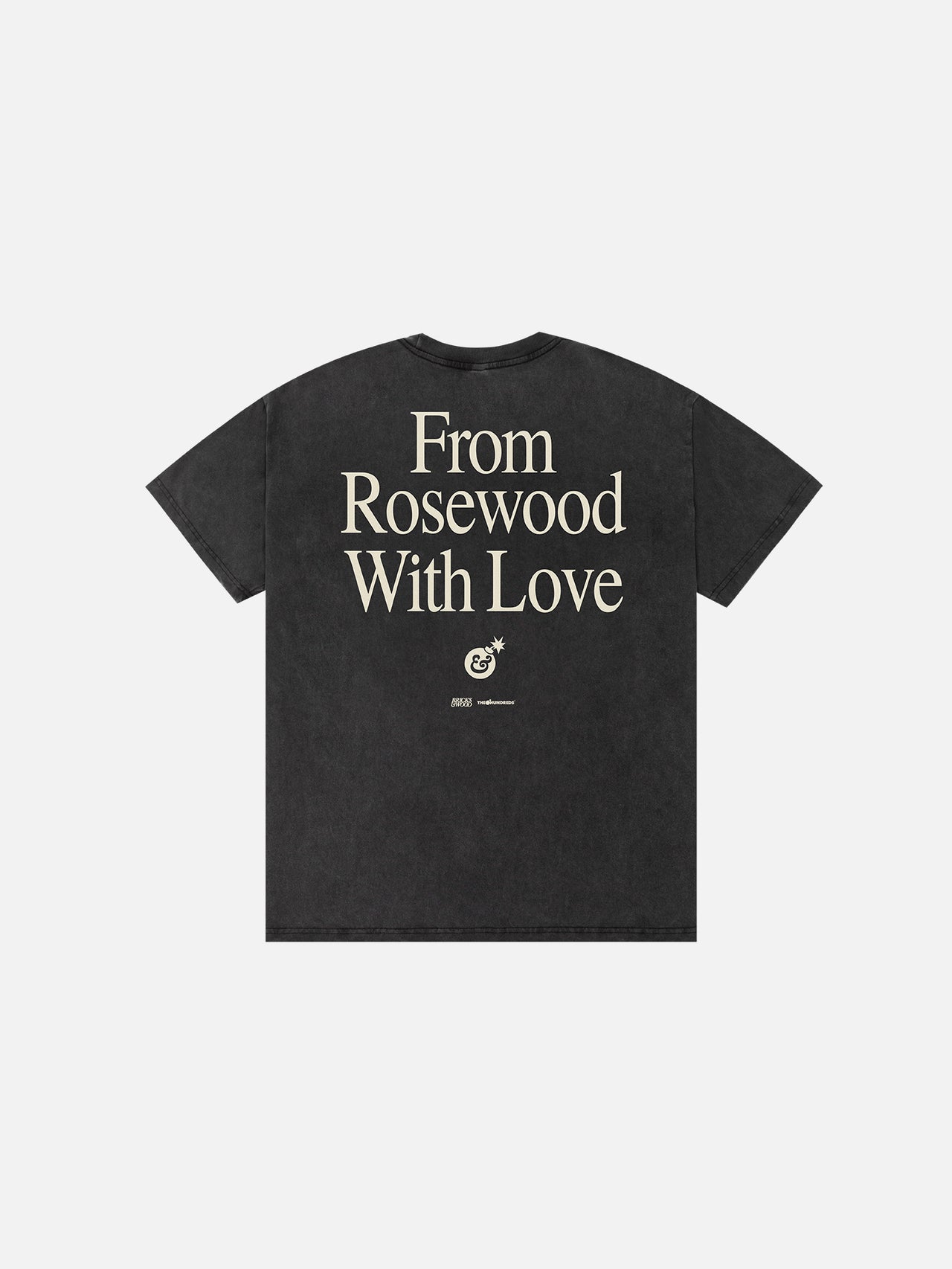 Bricks & Wood x The Hundreds From Rosewood with Love Tee - Vintage Black