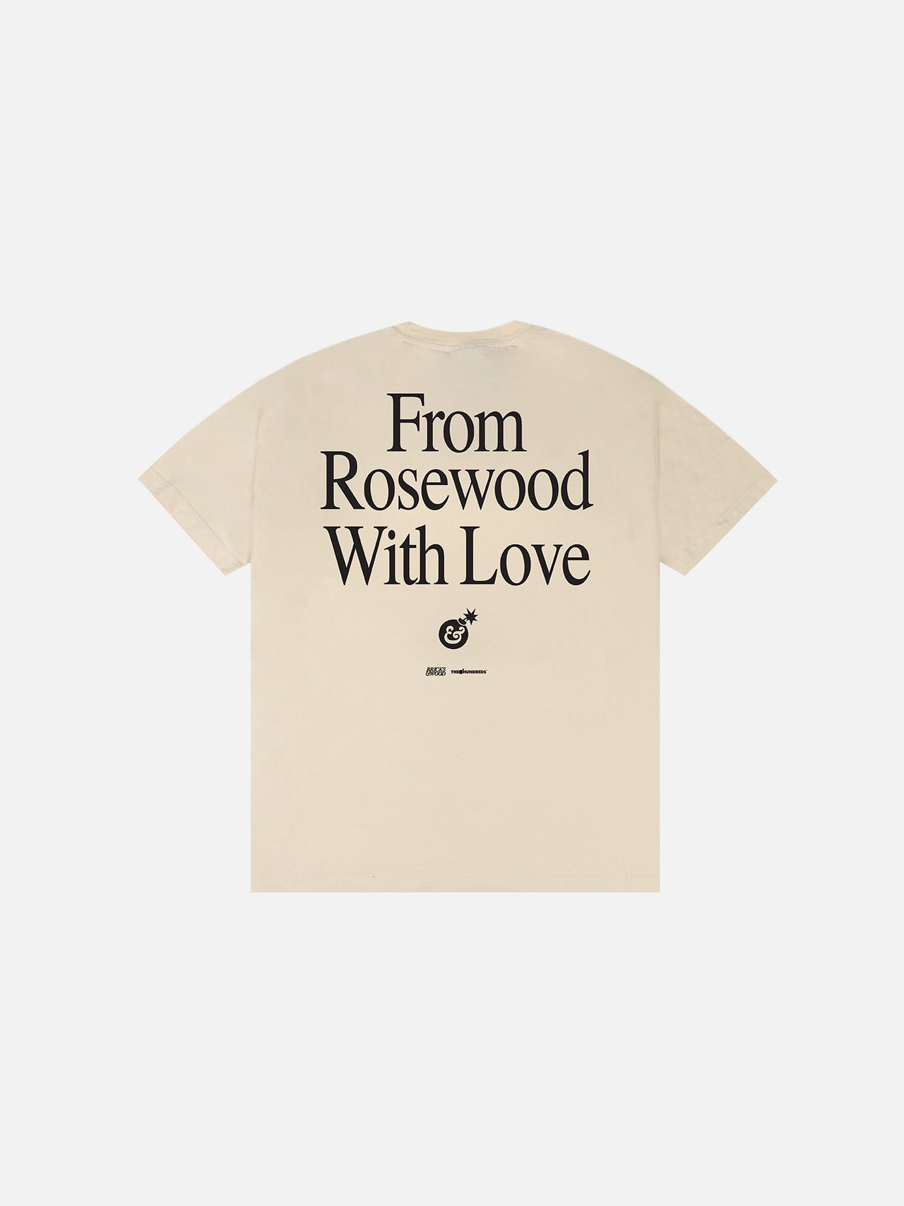Bricks & Wood x The Hundreds From Rosewood with Love Tee - Off White