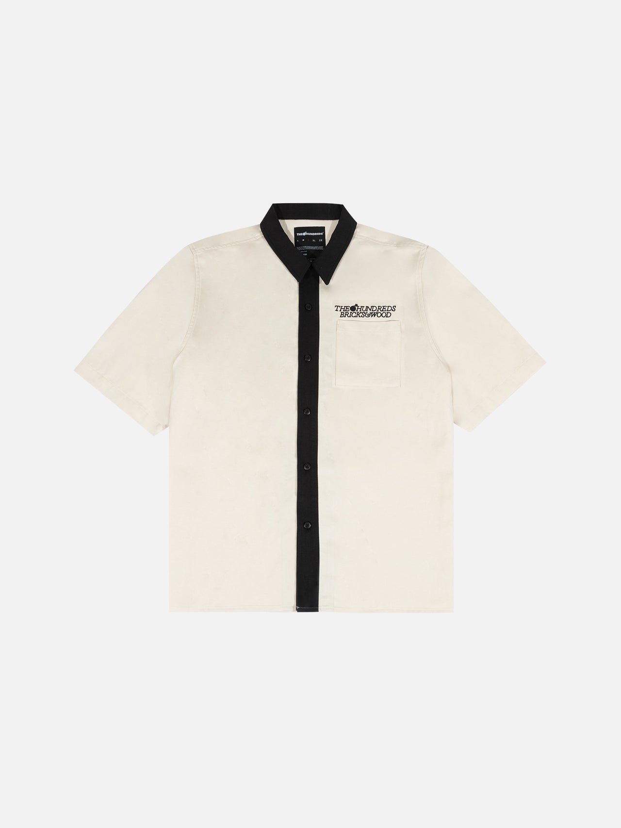 The Hundreds x Bricks & Wood Myles Woven Shirt - Off white