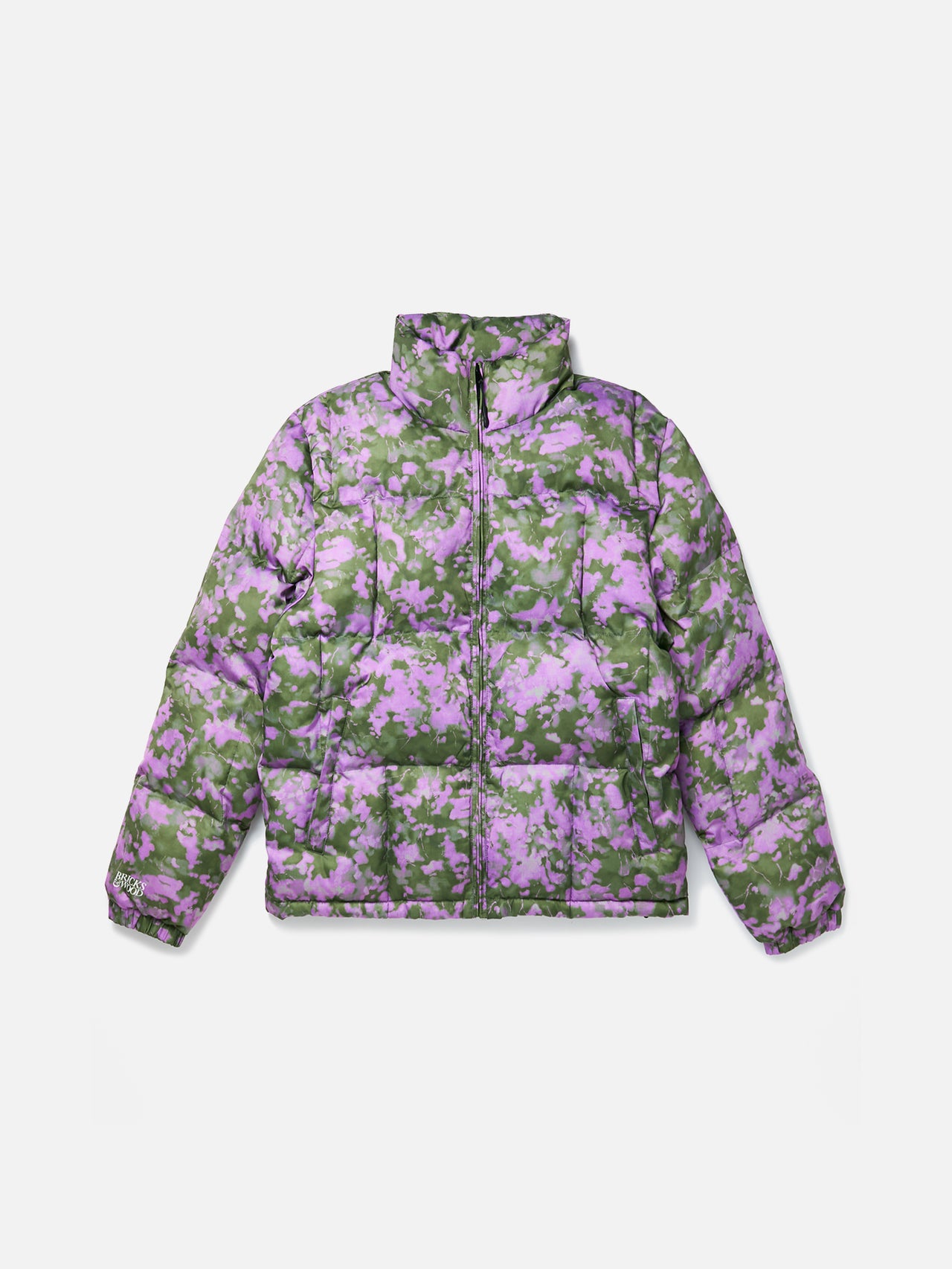 Thermal Camo Puffer - Purple