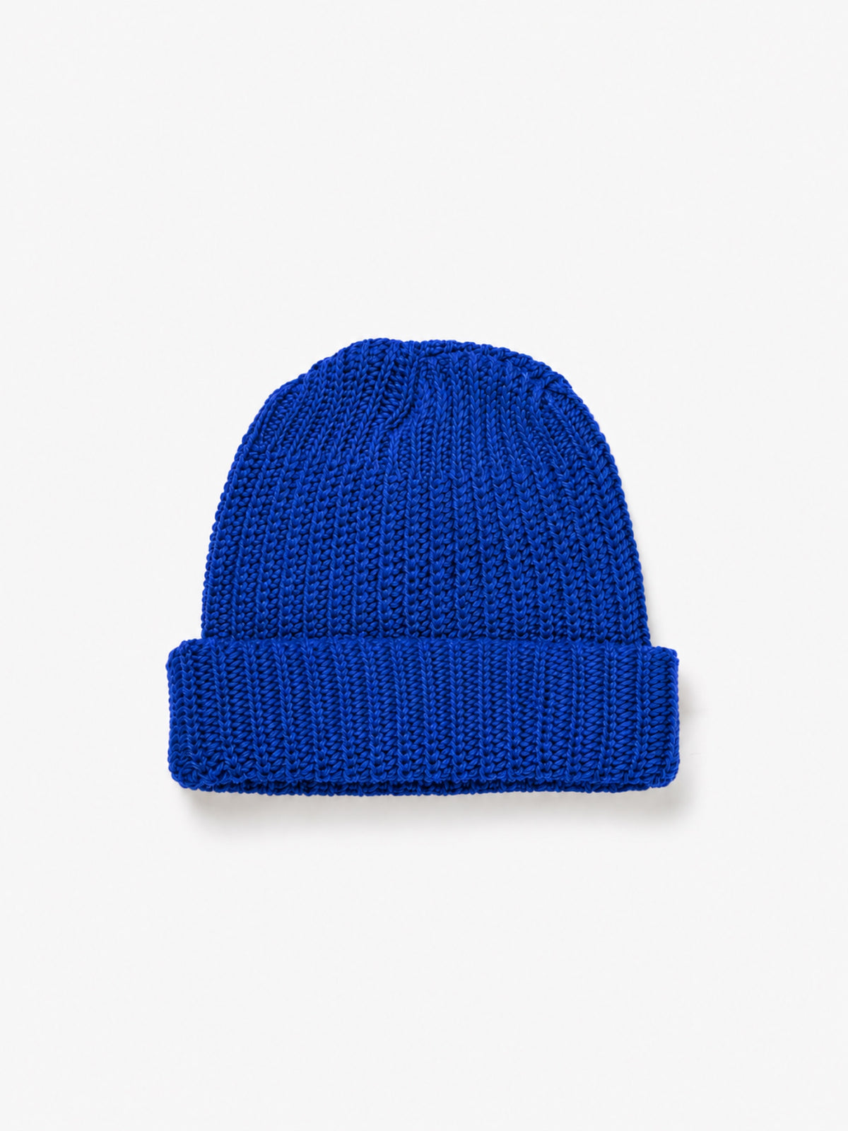 Heavy Knit Beanie - Royal
