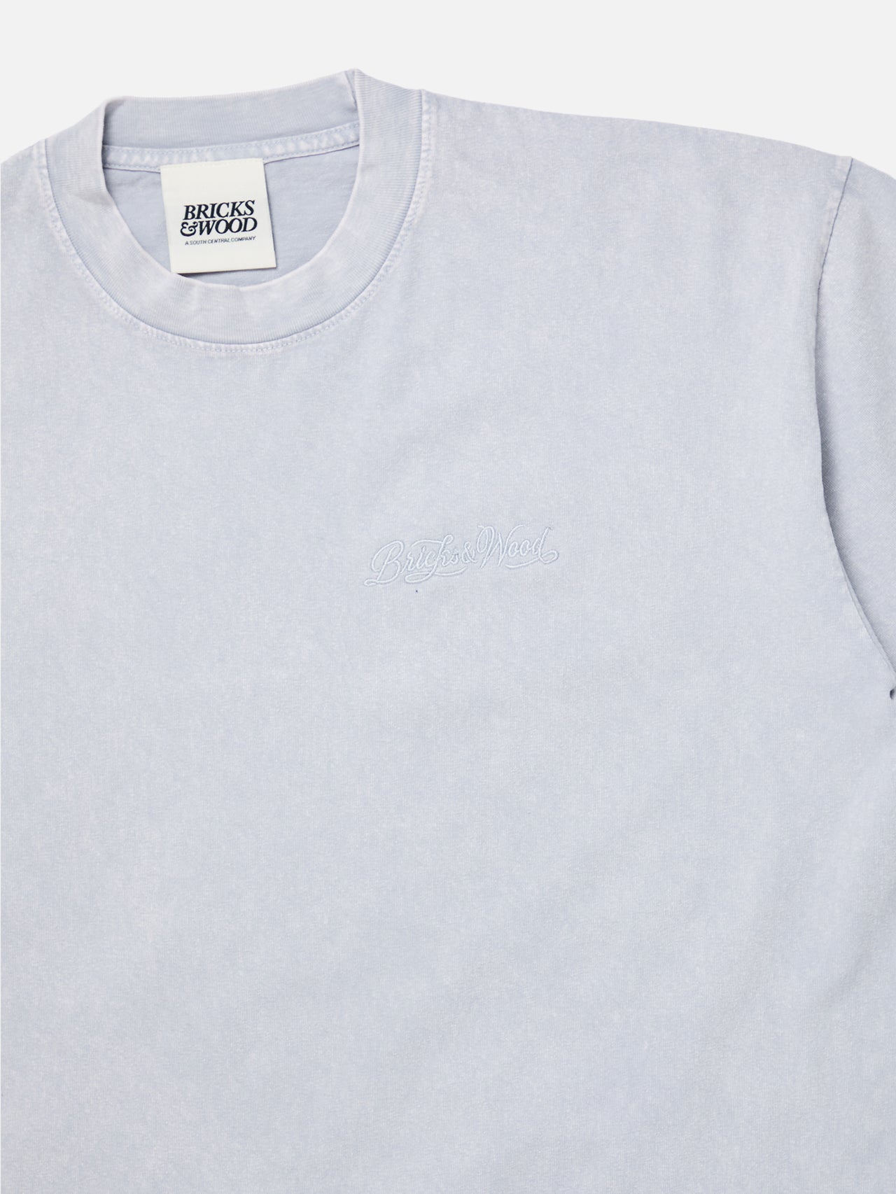 Script Logo Tee - Silver