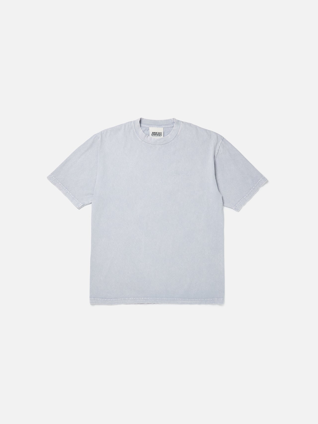 Script Logo Tee - Silver