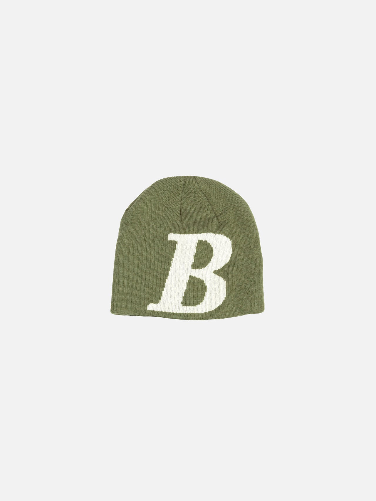 B Logo Skully - Olive