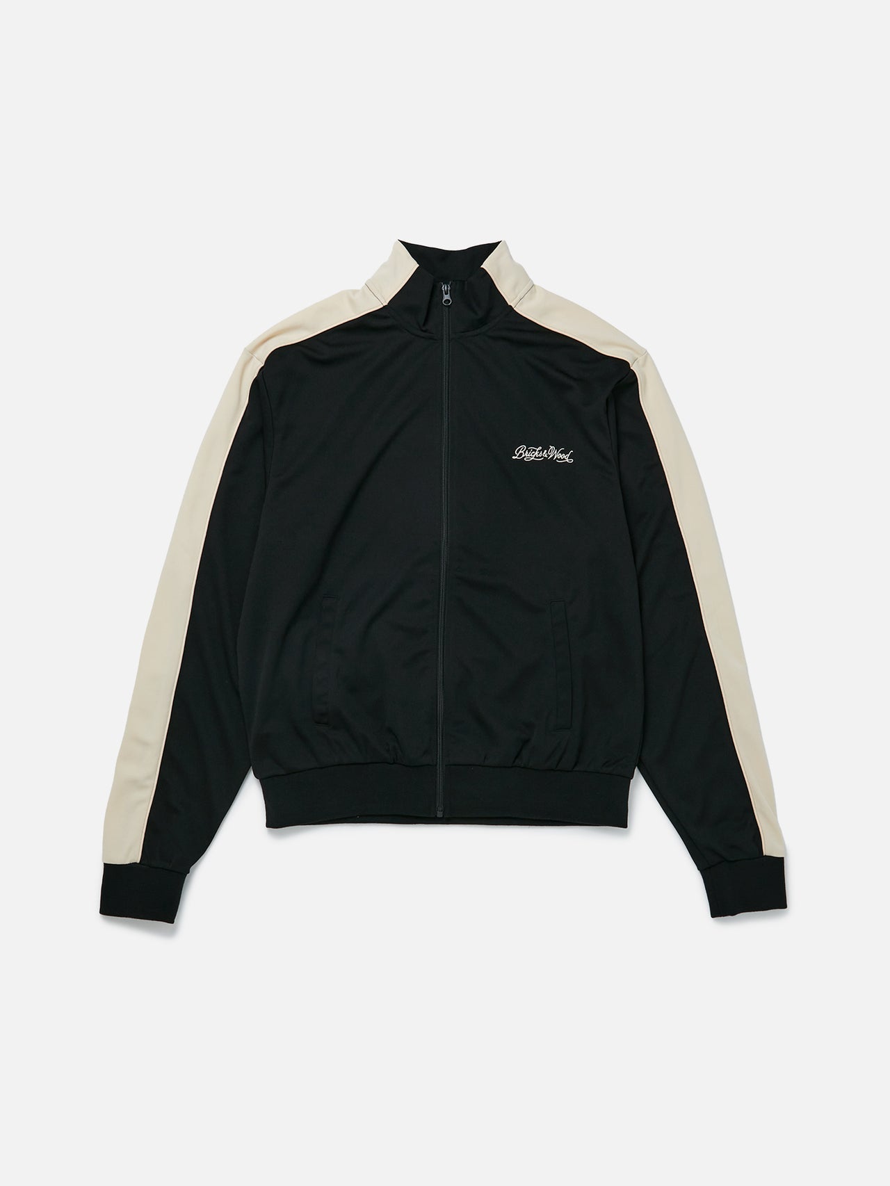 Script Logo Track Jacket - Black