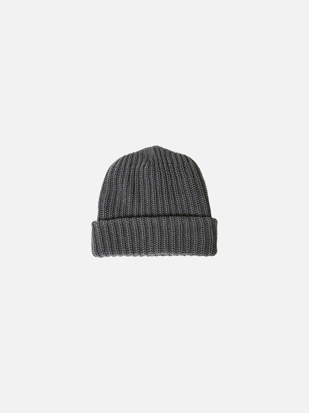 Heavy Knit Beanie - Charcoal