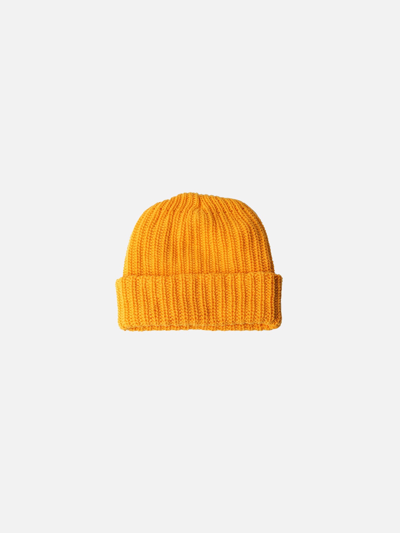 Heavy Knit Beanie - Gold