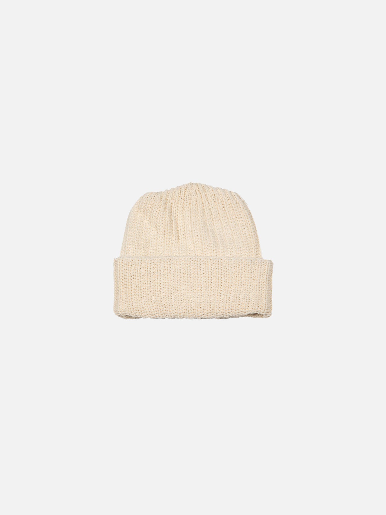 Heavy Knit Beanie - Natural