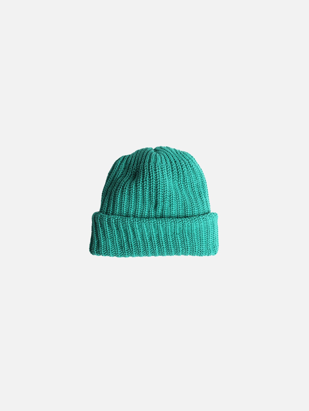 Heavy Knit Beanie - Peacock