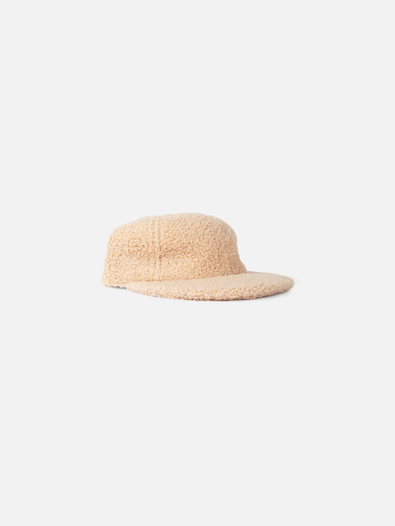 6 Panel Boucle Ball Cap - Teddy