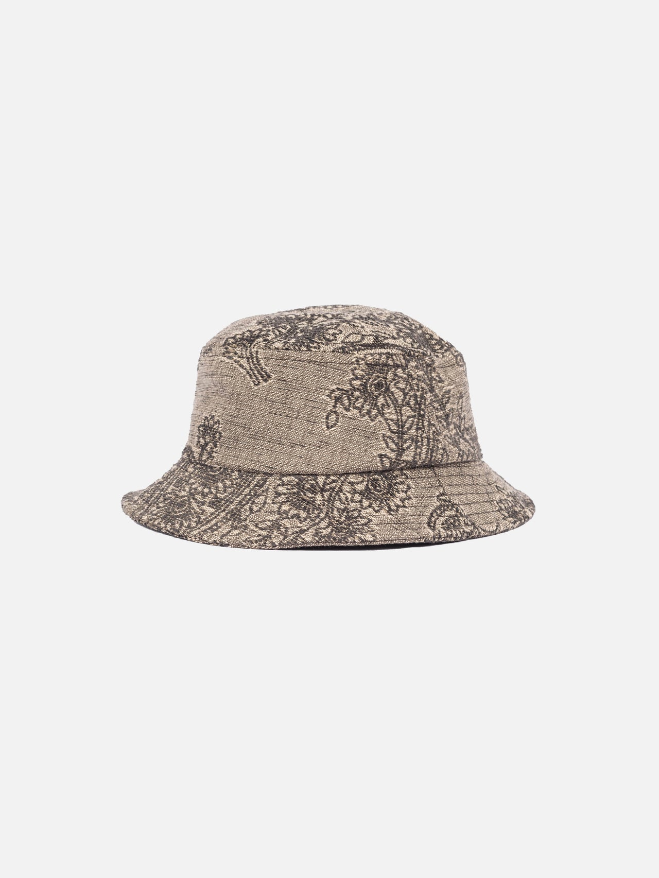 Floral Damask Bucket Hat - Denim